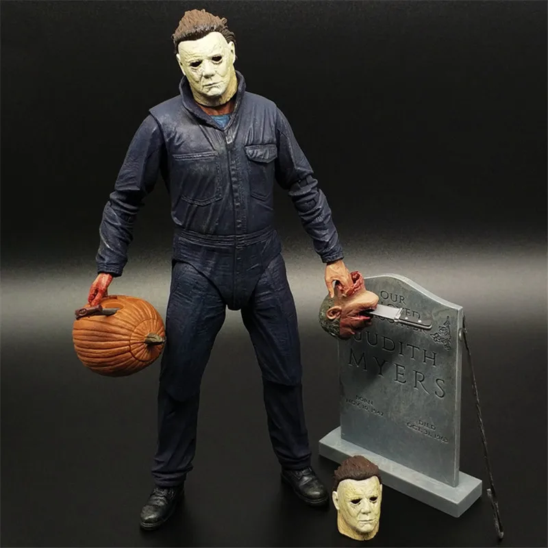 Экшн-фигурки майкеров NECA для Хэллоуина повседневные модели игрушек 18 см ПВХ