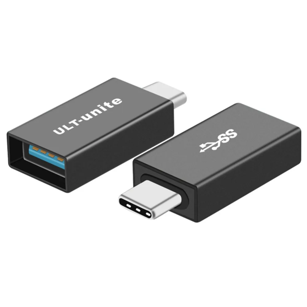 Алюминиевый адаптер USB 3 1 Type C Male to 0 A Female OTG для быстрой зарядки и синхронизации