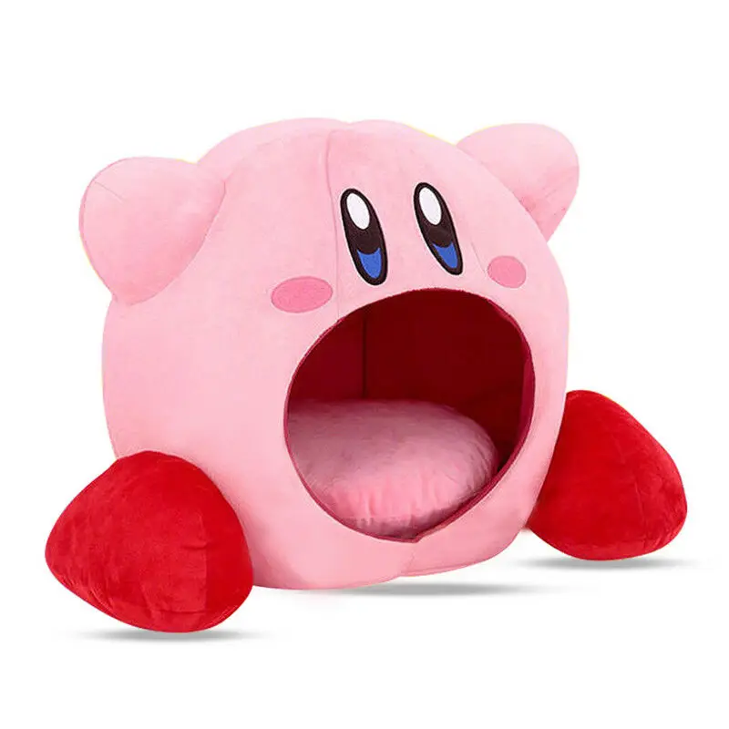 Супер Kawaii игры Кирби Сиеста Toe Box плюшевые мягкие сна подушки детские косплэй
