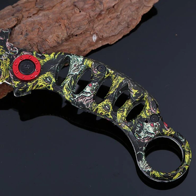 Jeslon CS игра складной когти Скорпион Ножи Охота для шашлыков Инструмент