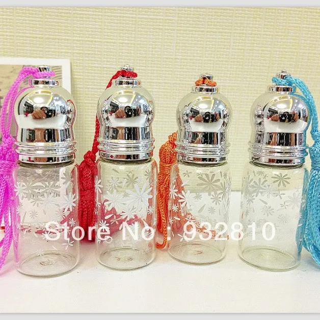 5 мл мини прозрачная стеклянная бутылка для рисования снежинок с роликовыми