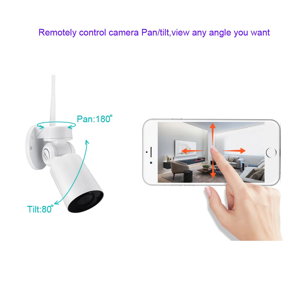 GADINAN 1080P 2MP Yoosee мини PTZ 2 8 12 мм 4xzoom IP камера WiFi Открытый Onvif аудио P2P CCTV безопасности