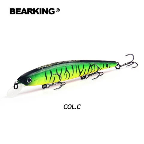 BARQUE 11,5cm 16G Hot Professional Quality Fishing Lure, WobBlers Minnow Mank Crank Bait Excelente pintura Frete grátis