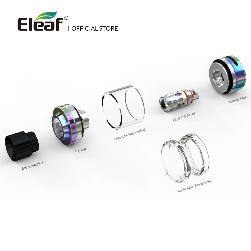 Оригинальный атомайзер Eleaf iJust ECM 2 мл/4 мл со стандартной фотографией электронная