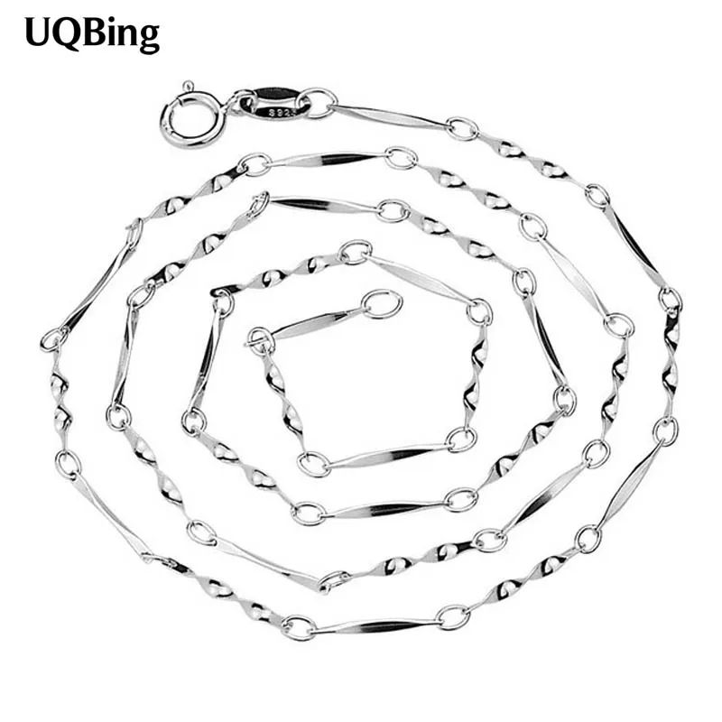 

High Quality 925 Sterling Silver Jewelry Wholesale Women Chain Necklace Silver Jewelry