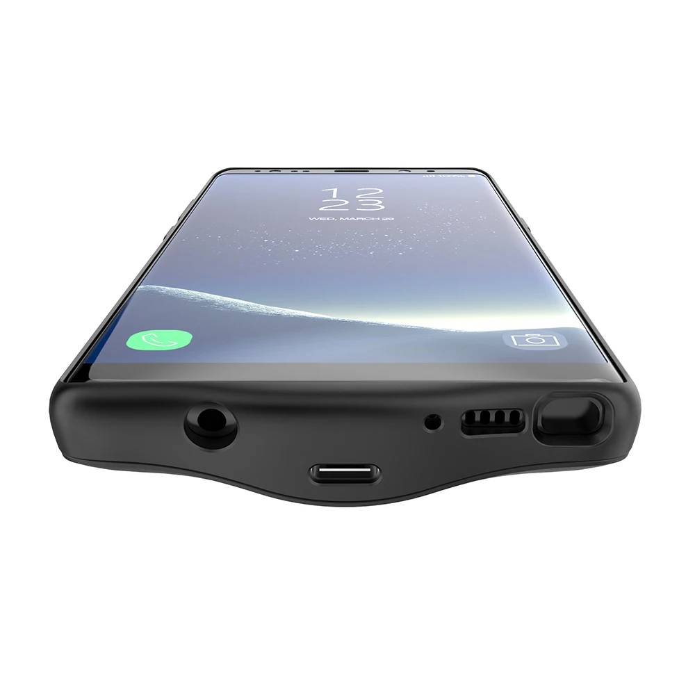 XGODY 5500 мАч чехол для батареи samsung Galaxy Note 8 анти шок внешний аккумулятор зарядки power