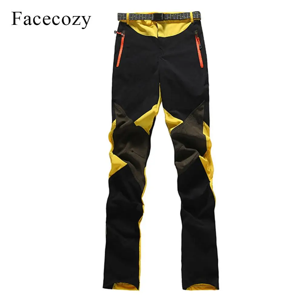Facecozy женские летние походные брюки эластичные быстросохнущие походные брюки для альпинизма спортивные дышащие тонкие походные брюки