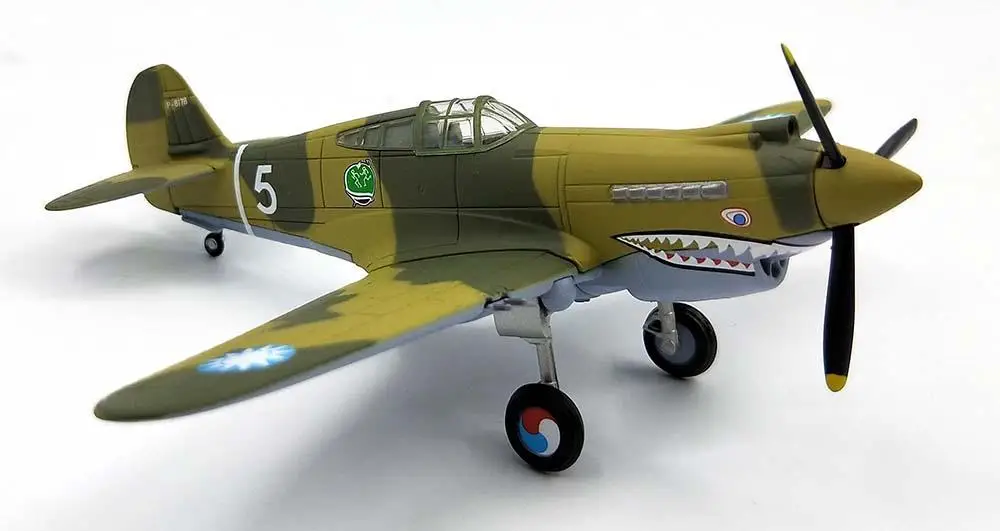 WWII P-40 NO.5 1/72 модель самолета литья под давлением |