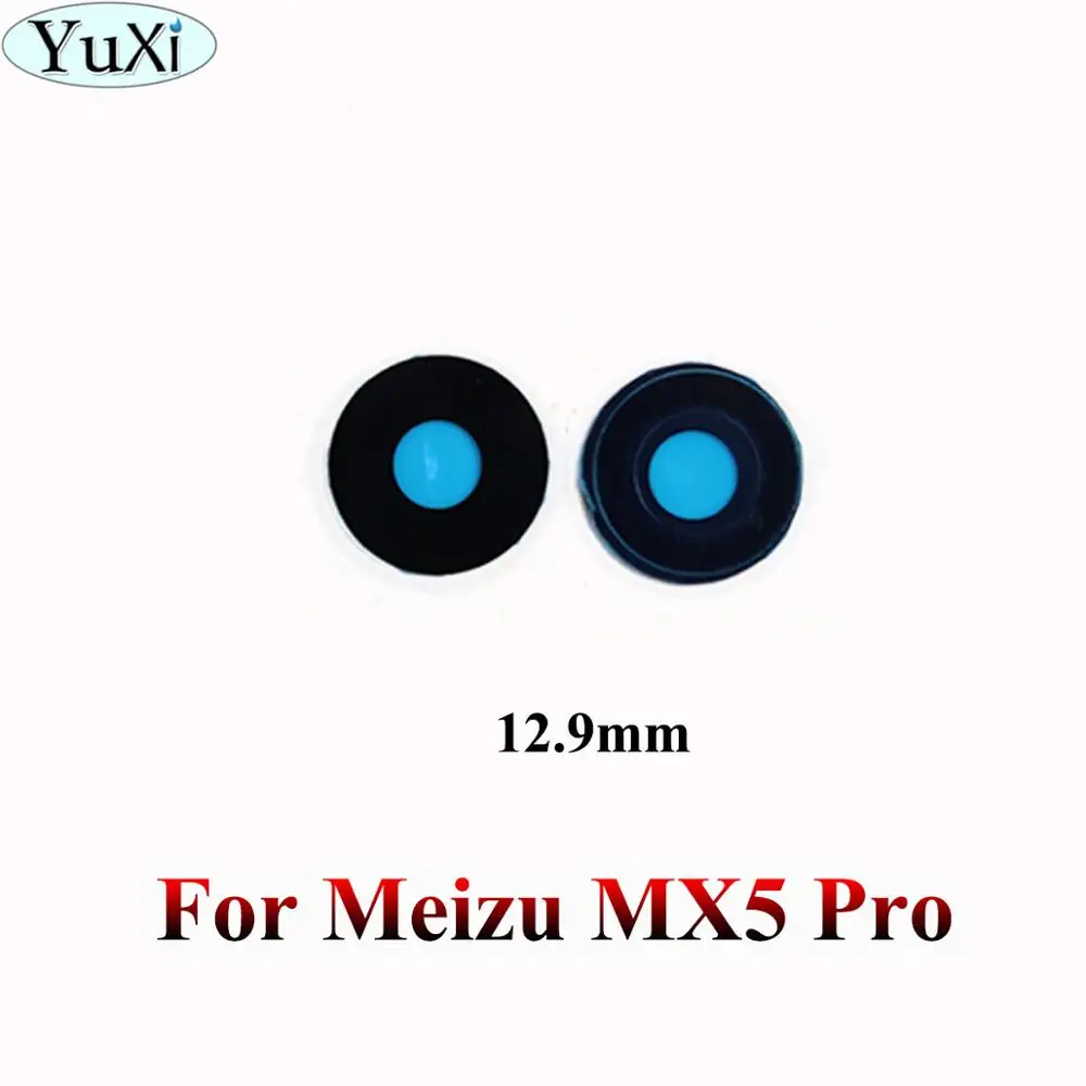 For Meizu MX5 Pro Стекло для камеры YuXi для Meizu MX3 MX4 MX5 Pro 5 6 7 Plus E2 E3 U10 U20 M15 lite Plus стекло объектива Корпус Запчасти для замены - Цвет: For Meizu MX5 Pro