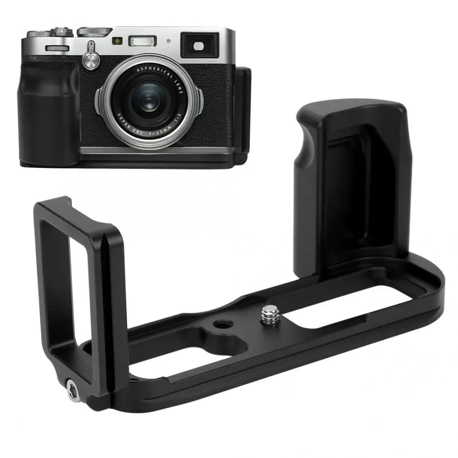 Для X100F l-образная металлическая БЫСТРОРАЗЪЕМНАЯ пластина с ручкой для Fuji X 100F беззеркальная камера быстрого выпуска
