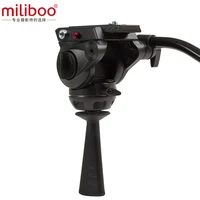 miliboo myt802 camera tripodmonopod aluminum video camera heavy duty tripod fluid head 75mm bowl