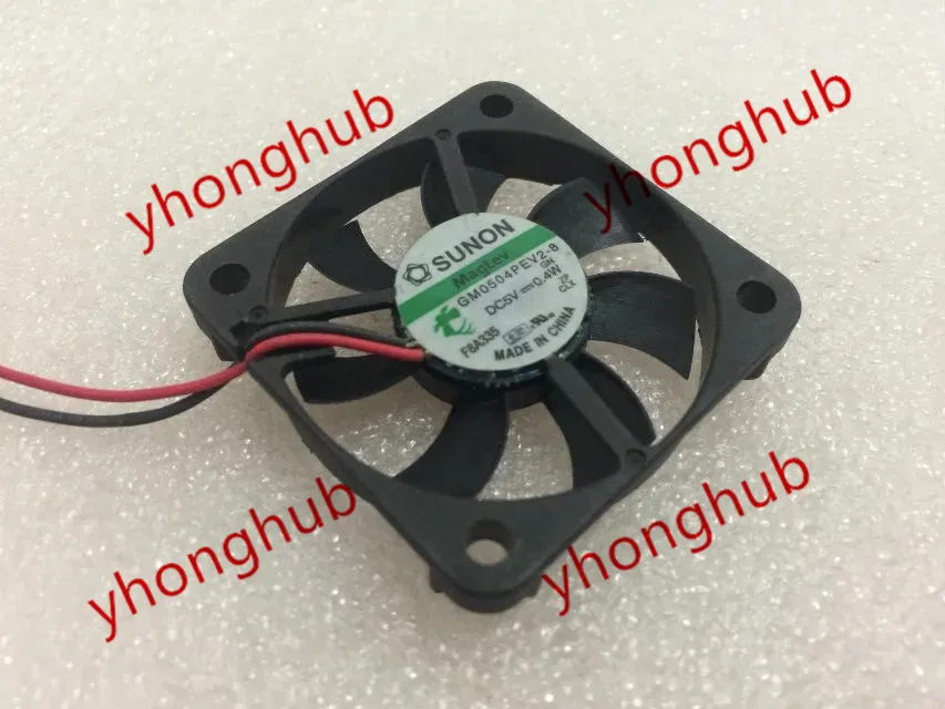SUNON GM0504PEV2 8 GN DC 5V 0 4 W 40x40x06mm вентилятор охлаждения сервера|square fan|server fandc 5v fan |