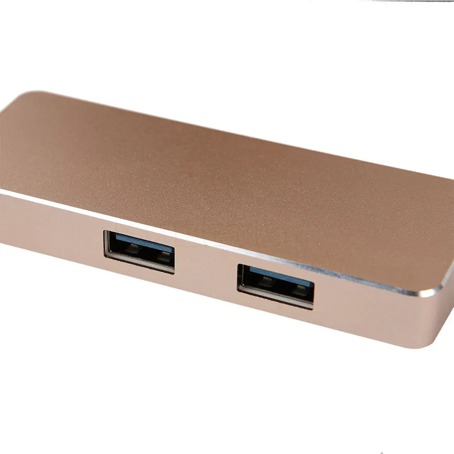 Зарядный концентратор Kebidu Golden Type C-2 usb 3 0 Type-C адаптер зарядного устройства для Apple