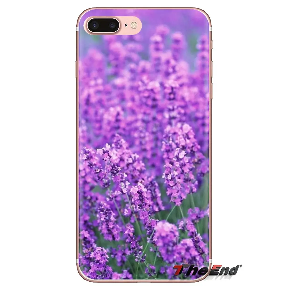 Cute Little Girl lavender field TPU Transparent Shell Cover For Xiaomi Redmi 4A S2 Note 3 3S 4 4X 5 Plus 6 7 6A Pro Pocophone F1 |