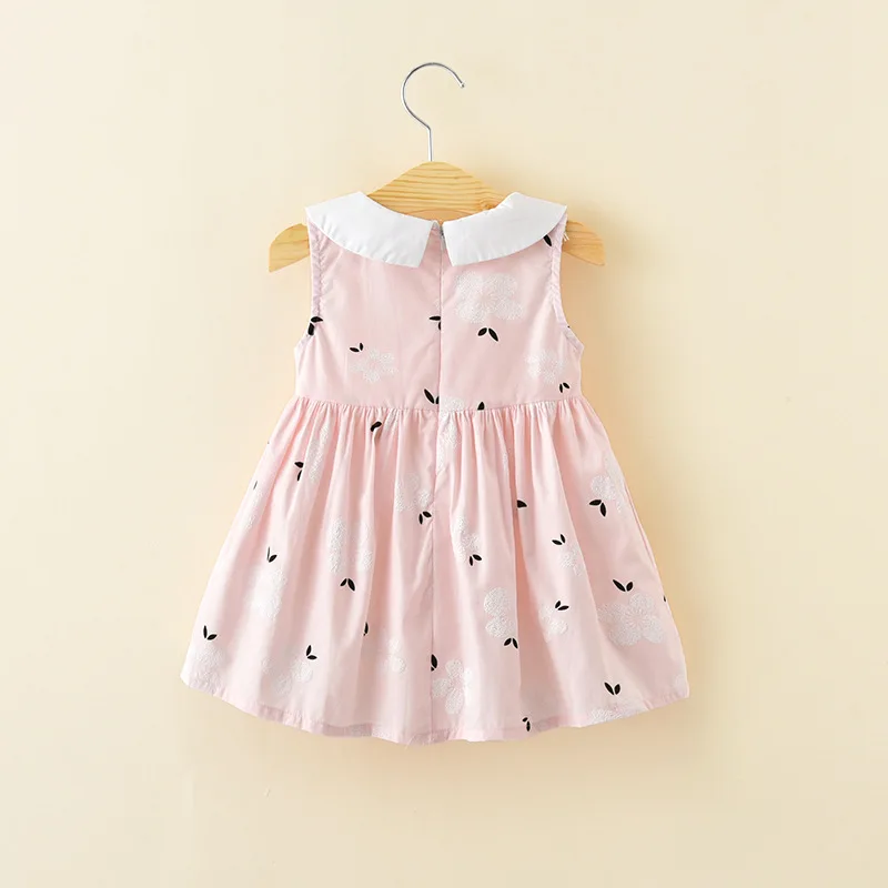 FagorBears платье для девочек Лето 2018 брендовая одежда без рукавов в Корейском стиле