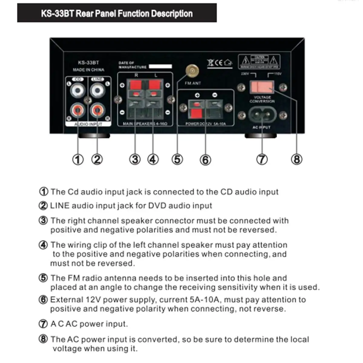 2CH 1200 Вт домашние усилители аудио Hifi бас аудио усилитель мощности домашний кинотеатр усилитель для сабвуферных динамиков