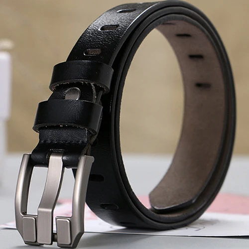 ZW212A2Black Высококачественный Женский модный ремень женские ремни из натуральной кожи для женщин белые дизайнерские бренды люксовые женские ceinture femme ZW212 - Цвет: ZW212A2Black