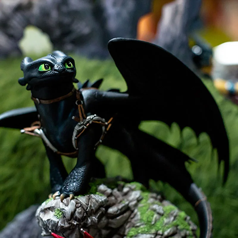 Как приручить дракона Беззубик фигурка игрушка подарок ребенку - Цвет: toothless
