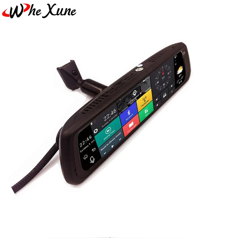 WHEXUNE 2018 Новый 4G специальное зеркало автомобиля dvr камера 10 &quotПолный сенсорный