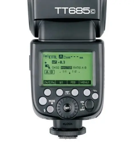 Godox TT685C 2,4G беспроводной E-TTL II HSS 1/8000 s Вспышка Speedlite+ Xpro-C триггер для камеры Canon DSLR