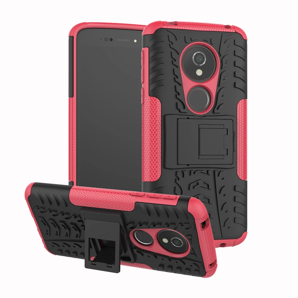 2 в 1 Hybrid Kickstand Dazzle Прочная резиновая броня жесткий противоударный чехол Чехлы для