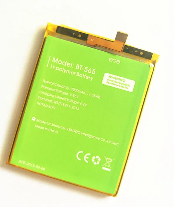 AZK Новый 3 85 V 3000mAh kiicaa mix BT 565 Аккумулятор для leagoo 5 дюймов BT565 батарея