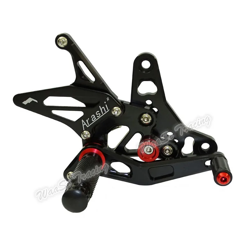 Waase гонки Rearset Сзади наборы для ухода за кожей подножки колышки для Suzuki SV650 SV 650