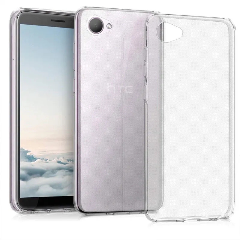 Для HTC Desire 12 чехол Plus силиконовый прозрачный Футляр TPU для телефона Desire12 |