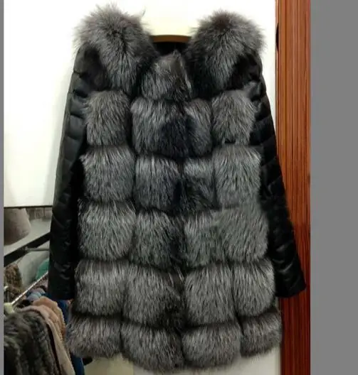 2019 Winter Women's Faux Fur Jacket Artificial Overcoat Furry Coat Femme Plus Size Fluffy Fake Outwear Z322 | Женская одежда