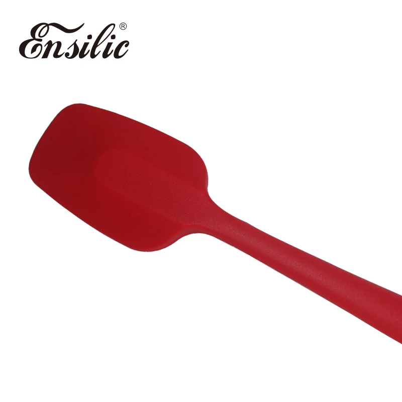 Ensilic Food Grade Silicone Scrapers Non-Stick DIY Baking Pastry Spoon Heat Resistant Non-Scratch Kitchen Tools | Дом и сад