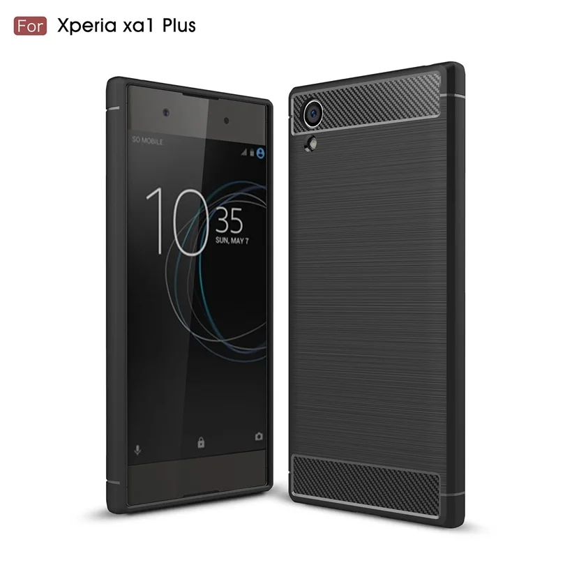 Для Sony Xperia XA1 Plus 5 &quotТонкий Прочный гибридный защитный противоударный Гибридный