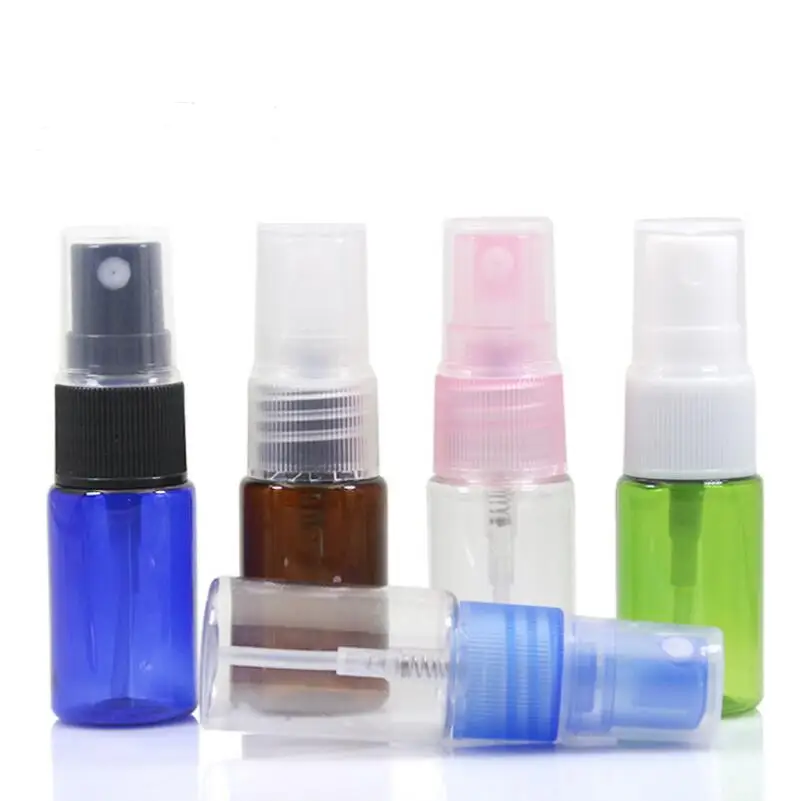 

1000Pcs/lot 5/10ML Clear Plastic Perfume Refillable Spray Bottle,Empty Cosmetic Container With Mist Atomizer Free Shipping