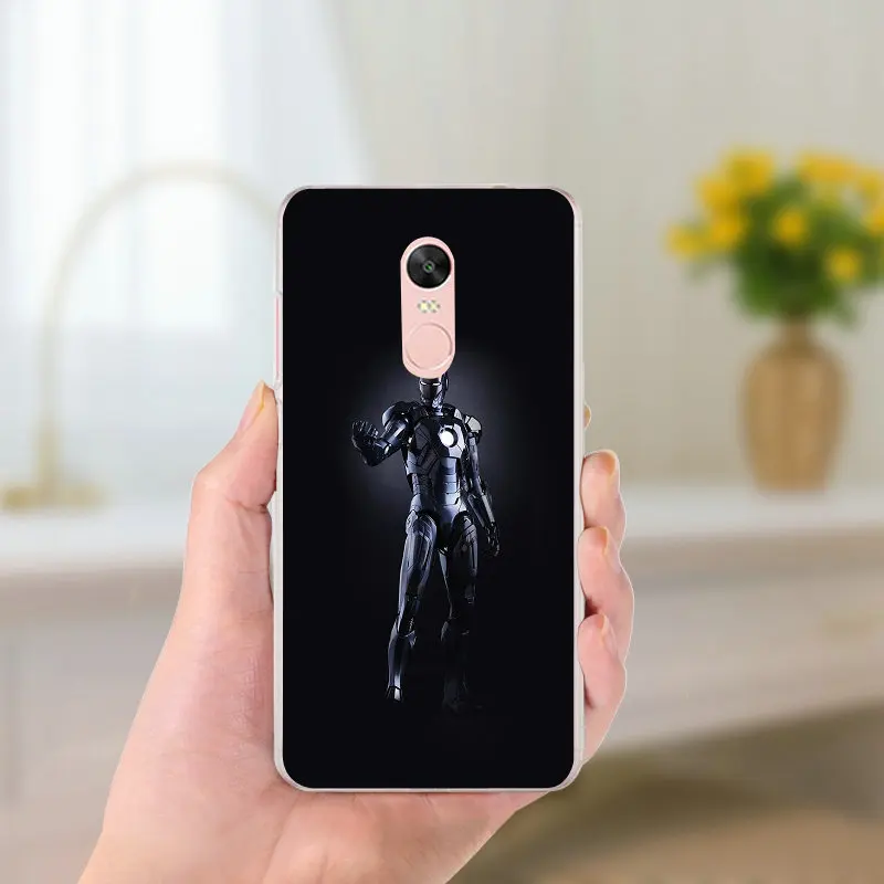 Мягкие TPU чехлы для телефонов Для Сяо mi красный Note 4X2 3 S 4A 5 6 5S 5X 5A 6X Pro Plus основа Coque