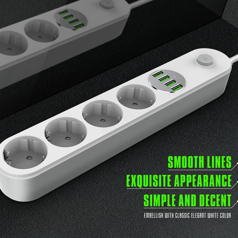 Мощность полосы ЕС плагин для настенного множественный разъем Порты и разъёмы в