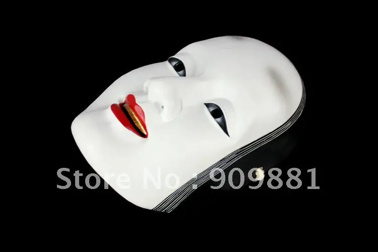 10pcs/lot Japanese Noh Mask Grisly collection of Prajna ghost--manbi resin mask free shipping | Дом и сад