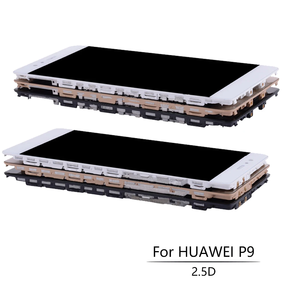 5 2 &quotдля Huawei P9 ЖК дисплей сенсорный экран дигитайзер с рамкой сборка для HUAWEI EVA L09