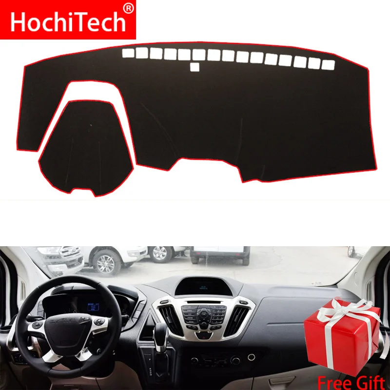 

For Ford Tourneo Custom 2016 2017 Right and Left Hand Drive Car Dashboard Covers Mat Shade Cushion Pad Carpets Accessories