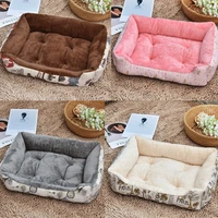 soft dog beds warm fleece lounger sofa for small dogs larger dog golden retriever husky bench pet products xs to xl size