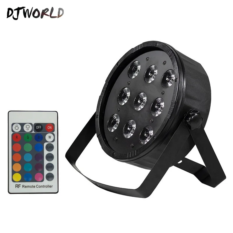 Беспроводной пульт дистанционного управления IR Led Par огни 9X12W RGBW 4IN1 DMX 512 Вечеринка