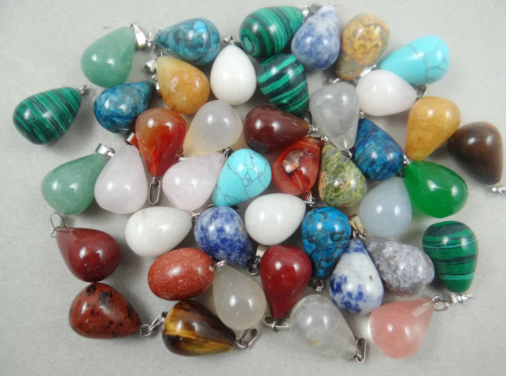 Натуральный камень бирюзовый кварцевый кристалл Ляпис тигровый глаз