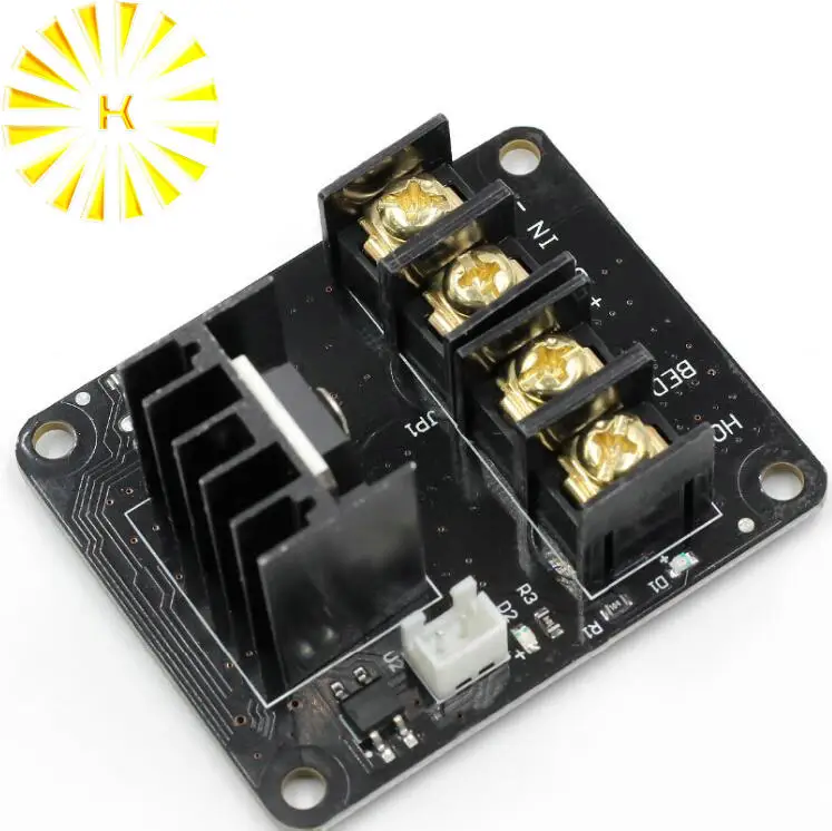 Модуль питания с подогревом для 3D принтера/модуль расширения MOSFET 2 контактный