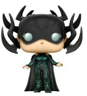 Thor Ragnarok 243 персонаж 10 см Hela Виниловые Куклы Фигурки игрушки|Игровые фигурки и
