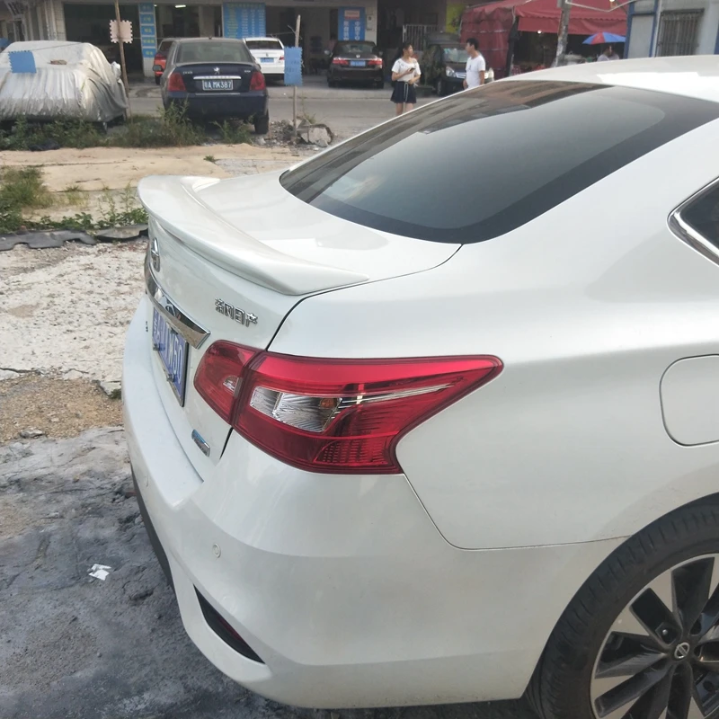 2013 2014 2015 2016 2017 красный стоп-сигнал для nissan sentra pilot lamp спойлер от праймера краска