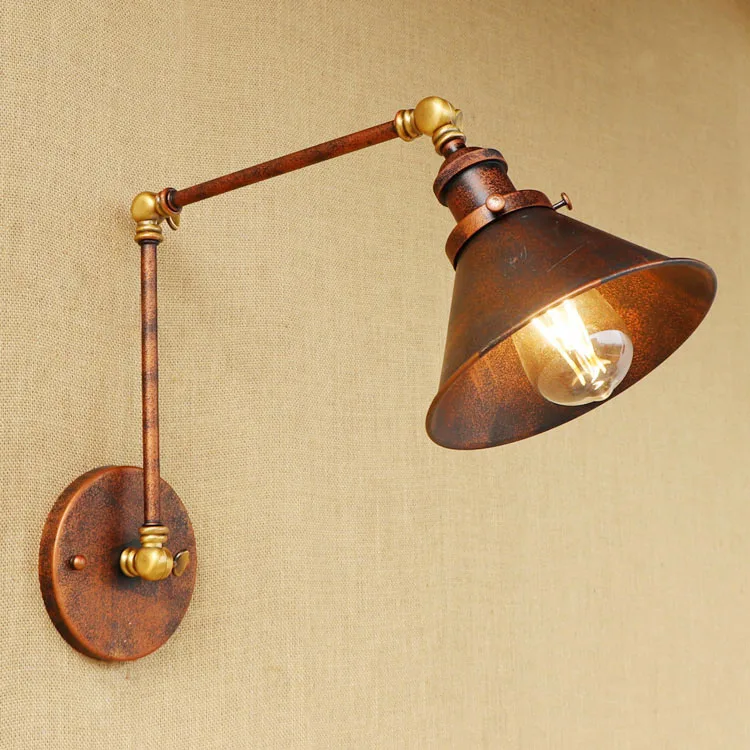 

Industrial Loft Style Edison Wall Sconces Vintage Wall Lamp Iron Wall Light Fixtures For Indoor Lighting Lamparas De Pared