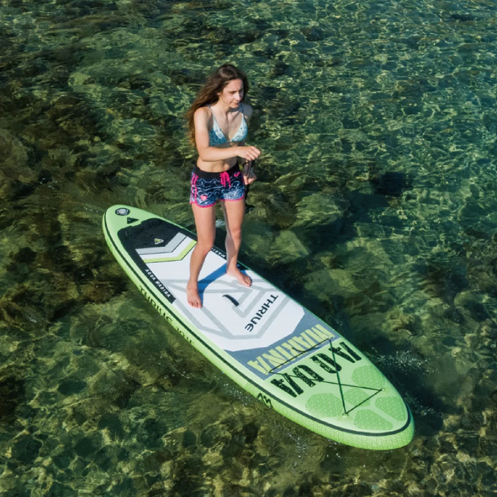 Процветающий 3 15 м/15 см sinflating Sand Up SUP Paddle Board с переносным рюкзаком/воздушным