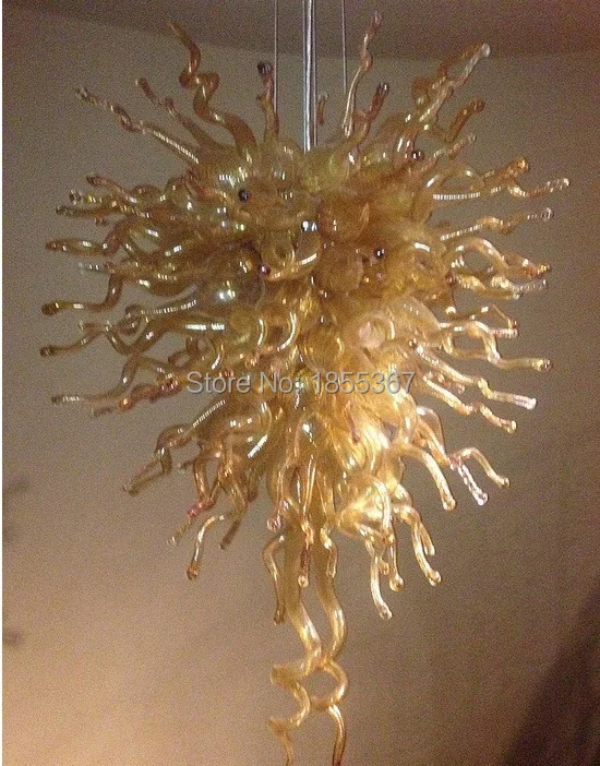 Бесплатная доставка Недорогая модная большая люстра из муранского стекла|modern