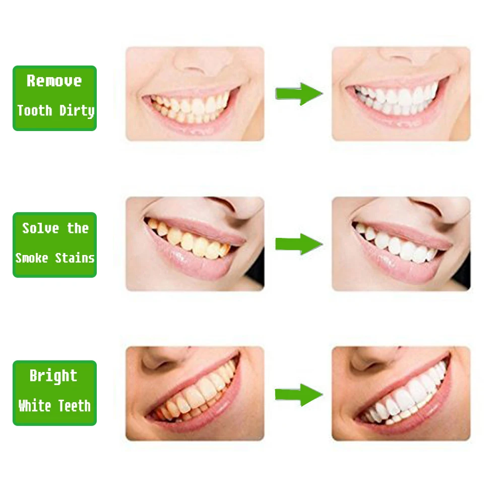Activated Charcoal Teeth Whitening Powder Kit with 1 Bamboo Toothbrushes | Красота и здоровье