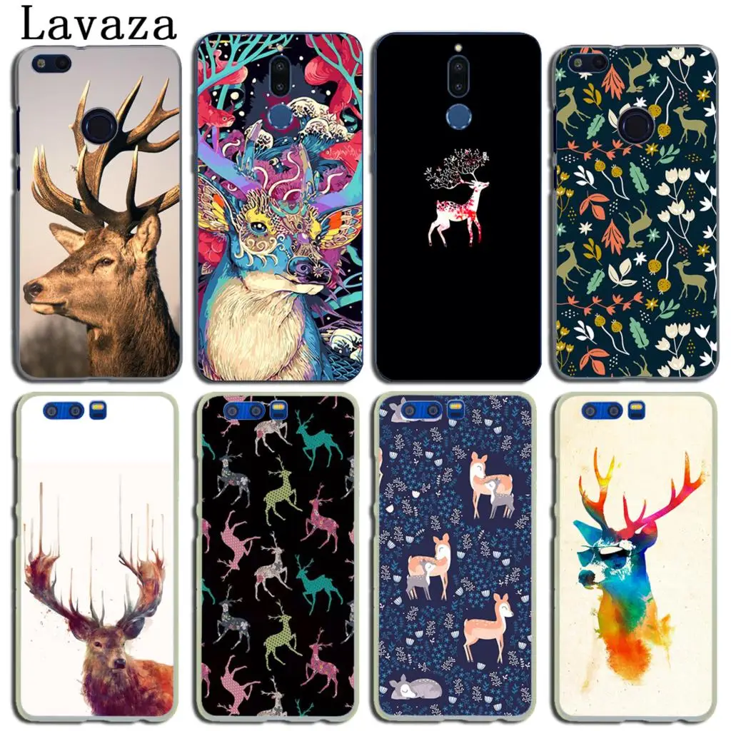 Чехол с рисунком жирафа и оленя для Huawei Y9 Y7 Y6 Prime Nova 5I 4 3i 3 2i Honor 20 10 8X 8 9X 9 Lite 7C 7X 7A