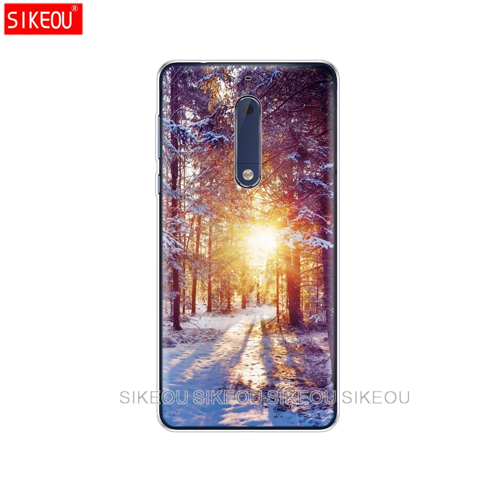 Силиконовый мягкий ТПУ чехол для Nokia 5 3 6 7 8 9 2017 nokia 2018 1 2 телефона задняя крышка