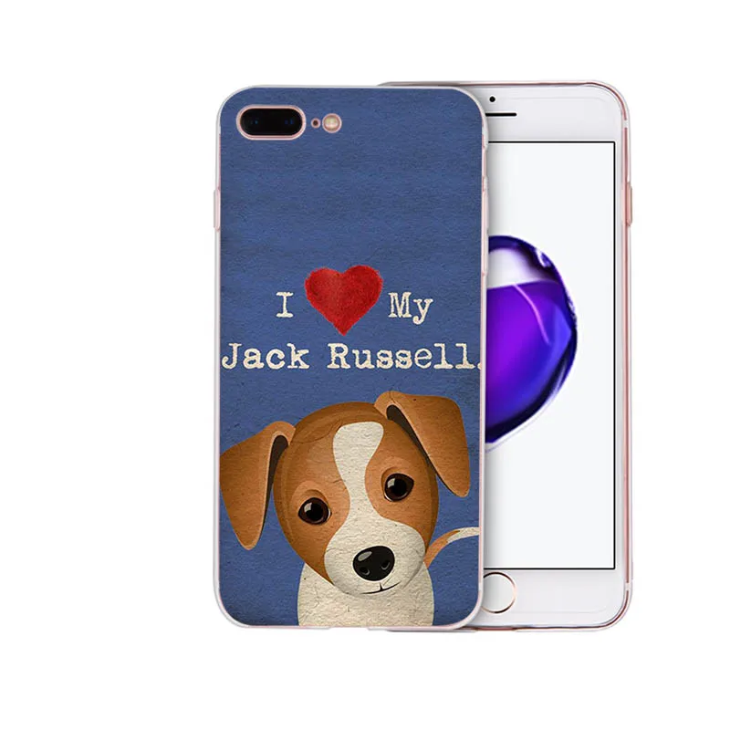 IMIDO I Love My Dog ТПУ Черный чехол для телефона Iphone 6 6S 6PLUS PLUS 7 8 7PLUS 8PLUS X XS XR XSMAX 5 5S SE |